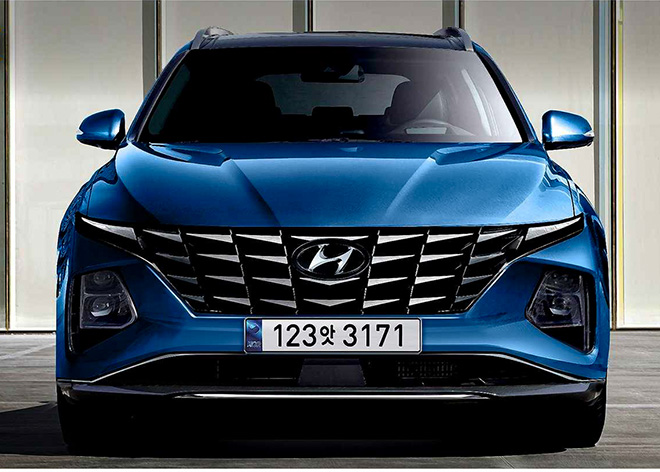 Hyundai Tucson lộ ảnh nội thất sử dụng màn hình to như xe tương lai - 3