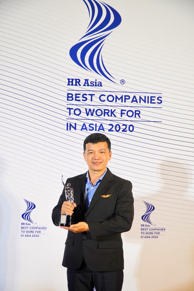 Vietjet lần thứ 2 nhận giải thưởng “Nơi làm việc tốt nhất châu Á”