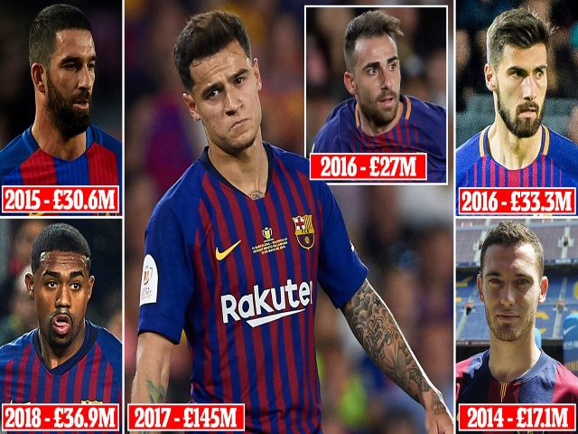 Bóng đá - Ngã ngửa Barca đốt 1 tỷ bảng chuyển nhượng, méo mặt vì 10 “bom xịt”