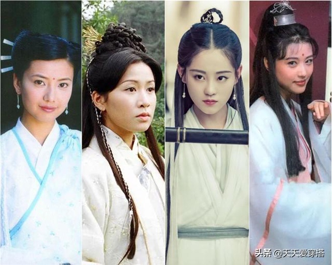 Những nữ diễn viên từng đảm nhận vai Chu Chỉ Nhược: Cao Viên Viên (bản 2003), Xa Thi Mạn (2000), Chúc Tự Đan (2019) và Châu Hải My (1994).