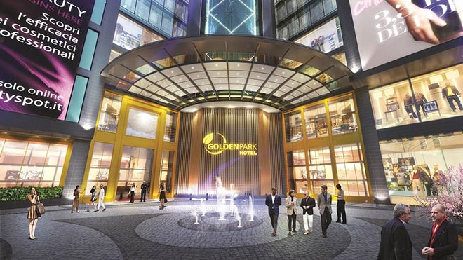 Cư dân Golden Park được hưởng lợi từ hệ thống tiện ích khách sạn hạng sang