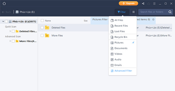Hai cách phục hồi file hình đã bị xóa nhanh nhất - 3