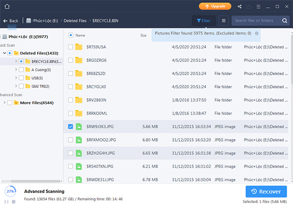 Hai cách phục hồi file hình đã bị xóa nhanh nhất - 4