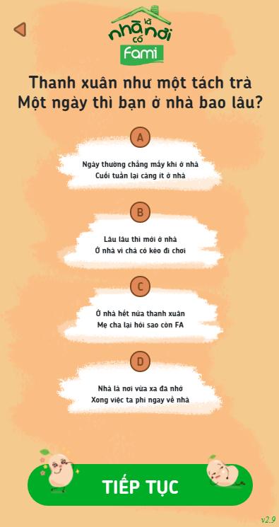 Thanh xuân như một tách trà, một ngày thì bạn ở nhà bao lâu?