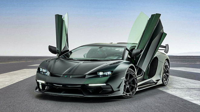 Hãng độ Mansory “lột xác” siêu xe Lamborghini Aventador SVJ triệu đô - 10