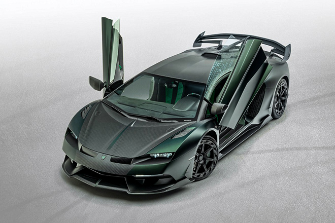 Hãng độ Mansory “lột xác” siêu xe Lamborghini Aventador SVJ triệu đô - 6