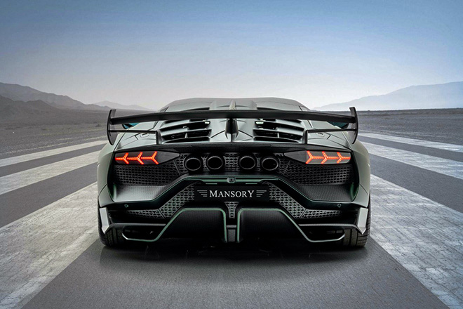 Hãng độ Mansory “lột xác” siêu xe Lamborghini Aventador SVJ triệu đô - 4