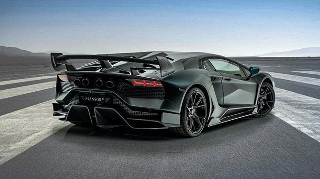 Hãng độ Mansory “lột xác” siêu xe Lamborghini Aventador SVJ triệu đô - 3