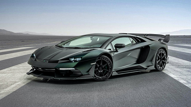Hãng độ Mansory “lột xác” siêu xe Lamborghini Aventador SVJ triệu đô - 2