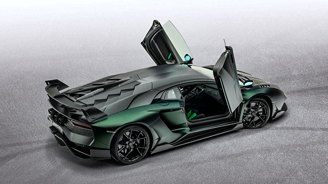 Hãng độ Mansory “lột xác” siêu xe Lamborghini Aventador SVJ triệu đô - 5