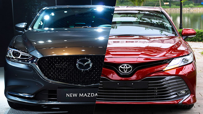 So sánh Toyota Camry và Mazda 6, lệch nhau hon 180 triệu đồng liệu có phải là điểm nhấn - 1