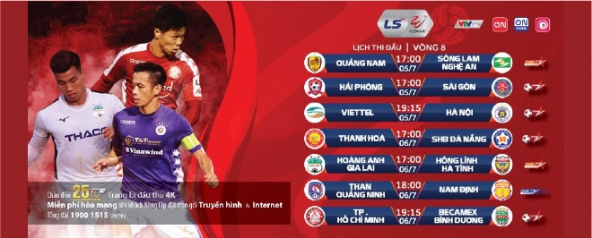 Vòng 8 V-League "đỏ lửa": Công Phượng đấu Tiến Linh, tâm điểm derby Thủ đô - 3