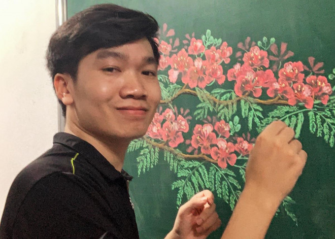 Cô giáo Quảng Trị viết chữ đẹp như vẽ tranh gây sốt mạng xã hội - 7