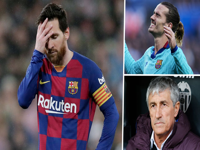 Bóng đá - Barca giữa "tâm bão": HLV Setien nói gì về Messi, mâu thuẫn với Griezmann?