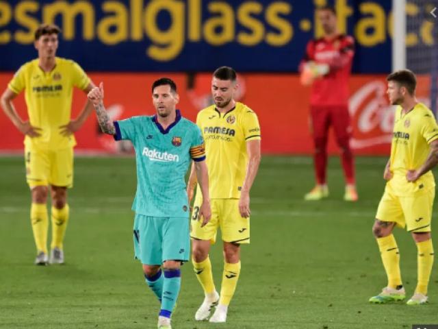 Bóng đá - Trực tiếp bóng đá Villarreal – Barcelona: Messi sút dội xà ngang (Hết giờ)