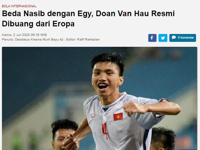 Báo Indonesia &#34;cà khịa&#34; Văn Hậu, chê không bằng &#34;Messi Indonesia&#34; - 1