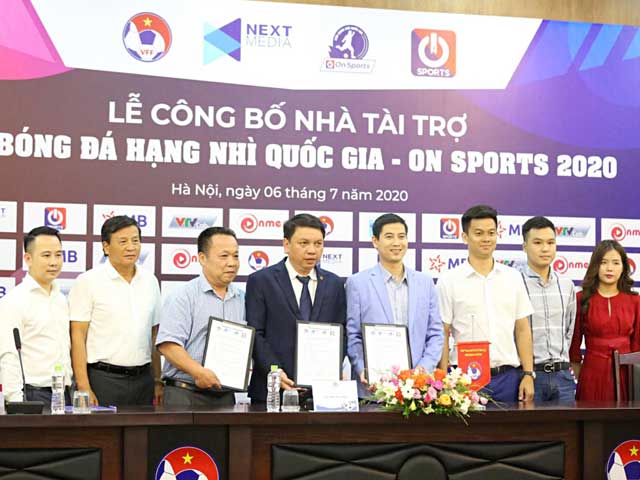 Tin HOT bóng đá tối 6/7: Công bó nhà tài trợ giải hạng Nhì Quốc gia - On Sport năm 2020 - 1