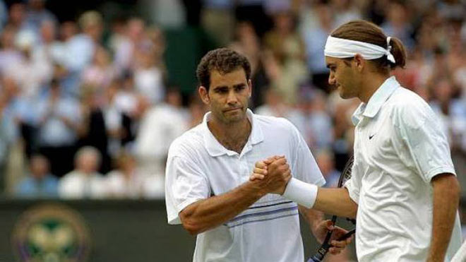 Federer nhớ mãi kỷ niệm ngọt ngào khi thắng Sampras ở vòng 4 Wimbledon 2001