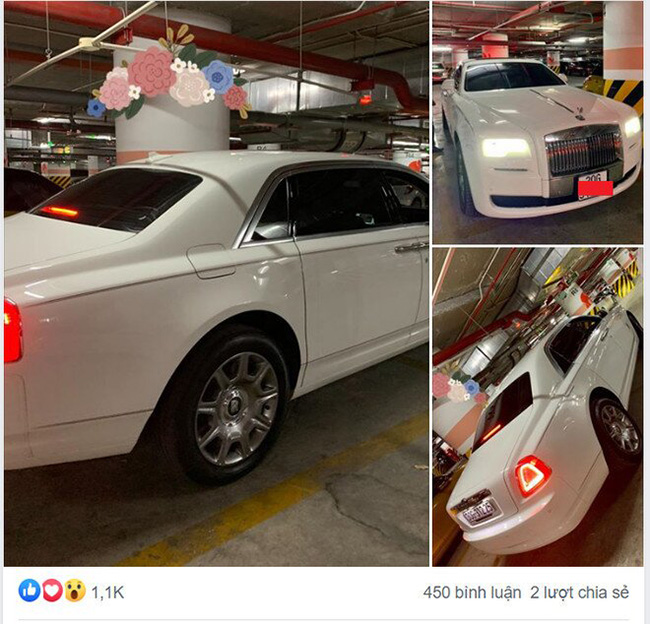 Chiếc Rolls – Royce thu hút sự chú ý với cả nghìn lượt yêu thích trên Facebook
