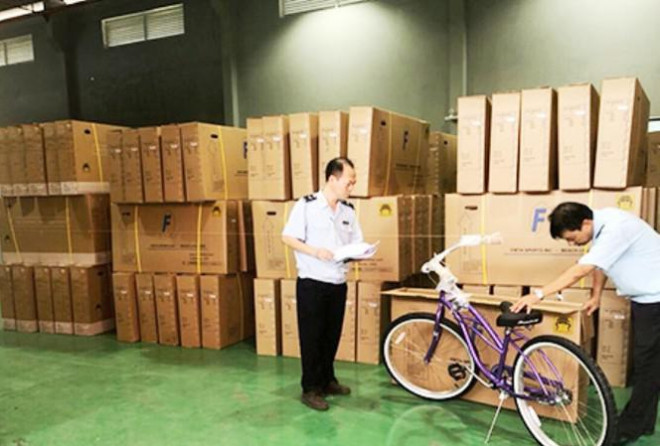 Trên 3.500 xe đạp Trung Quốc giả nguồn gốc Việt Nam xuất khẩu đi Mỹ - 1