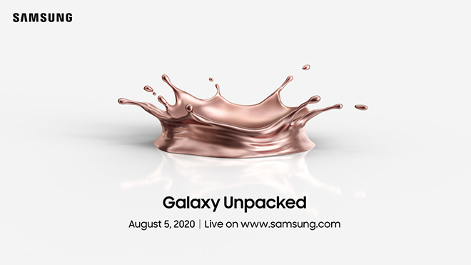 HOT: Samsung công bố sự kiện ra mắt Galaxy Note20 ngày 5/8 - 1