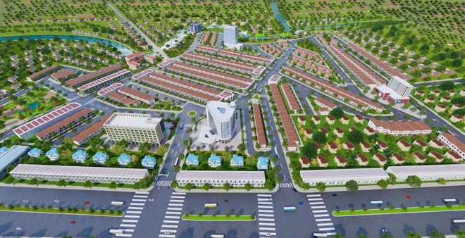 Rất nhiều khu đô thị có quy mô đã được các chủ đầu tư lớn xây dựng tại Bình Phước.