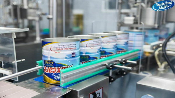 Quy trình sản xuất khép kín gần như tự động hóa hoàn toàn tại Thanhhang Milk