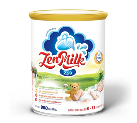 Zenmilk với nguyên liệu nhập khẩu New Zealand, được đóng gói tại Thanhhang Milk