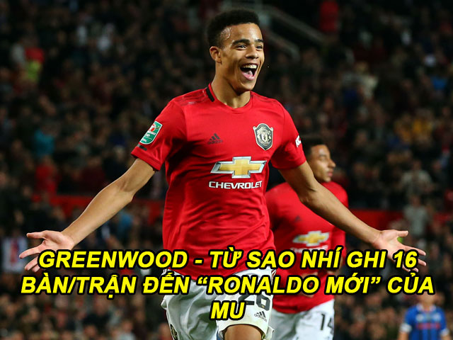 Bóng đá - Greenwood: Từ sao nhí ghi 16 bàn/trận đến "Ronaldo mới" của MU