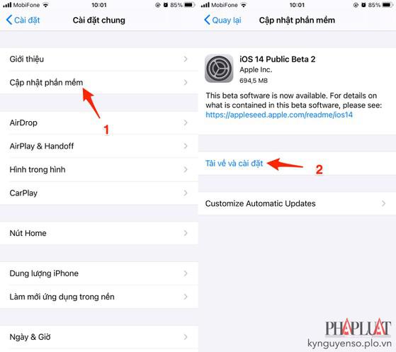 Apple chính thức phát hành iOS 14 beta 2 với nhiều thay đổi - 2