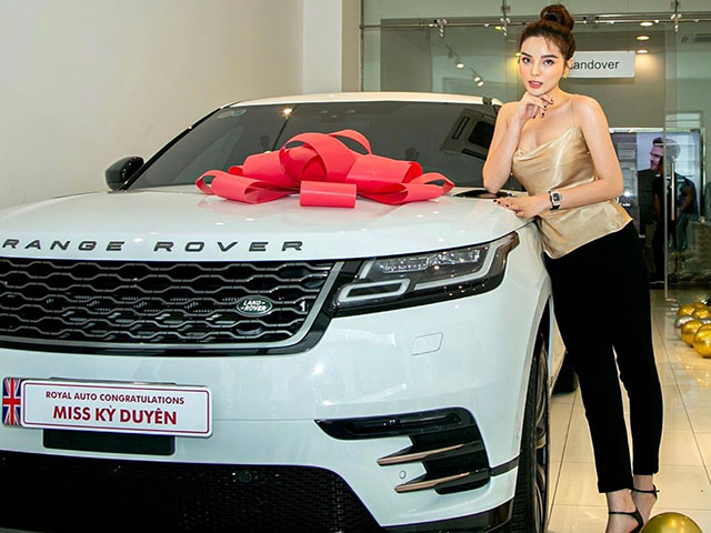 Ô tô - Hoa hậu Kỳ Duyên tậu Range Rover Velar giá 5,4 tỷ đồng