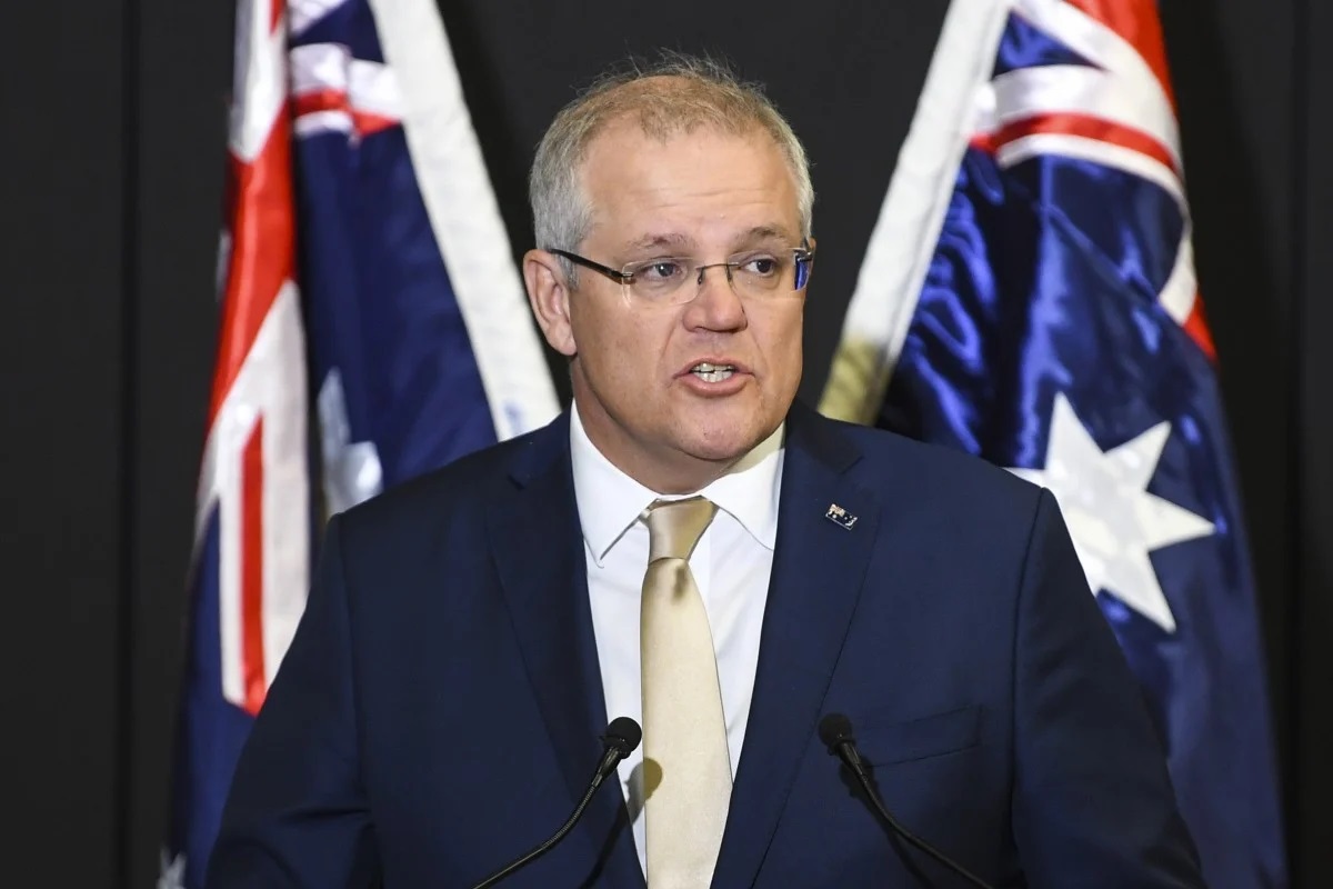 Thủ tướng Úc Scott Morrison. Ảnh: EPA