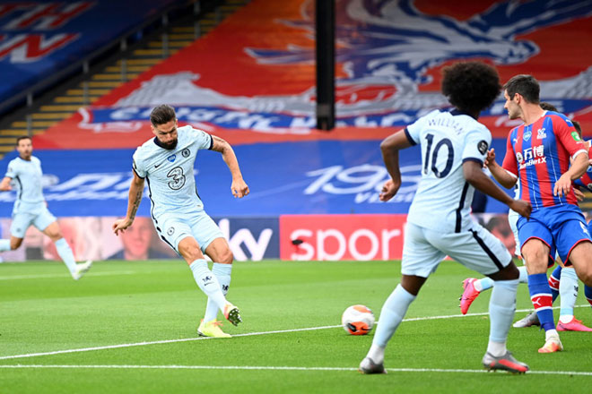 Chelsea suýt đánh rơi điểm khi làm khách của Crystal Palace