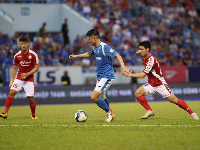 Video highlight trận Quảng Ninh – TP.HCM: Công Phượng tỏa sáng, 3 bàn sửng sốt - 1