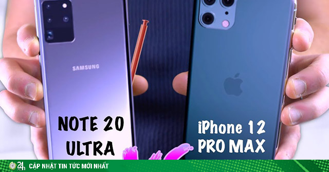 Video: So sánh concept Galaxy Note 20 Ultra và iPhone 12 Pro Max