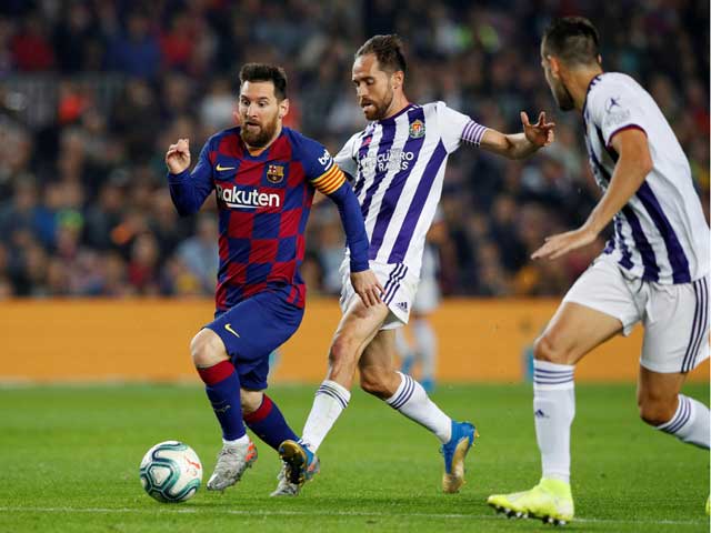 Bóng đá - Trực tiếp bóng đá Real Valladolid - Barcelona: Suarez không đá, Messi cặp Griezmann
