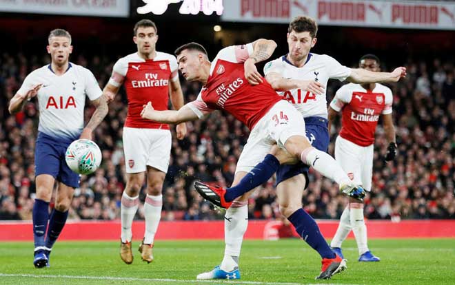 Arsenal và Tottenham kịch chiến để giành suất dự Europa League