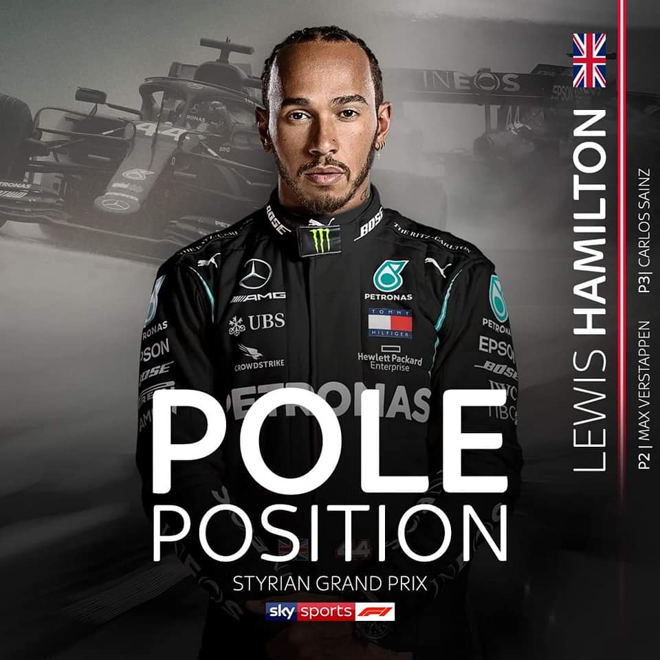 Lewis Hamilton bản lĩnh đoạt pole chặng đua Austrian GP 2020 (chặng 2)