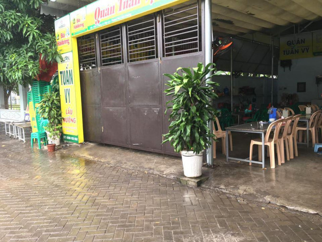 Quán bia Tuấn Vy - Nơi xảy ra sự việc. Ảnh: Đ.Tâm