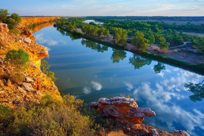 Sông Murray là sông dài nhất Úc. Ảnh: Shutterstock