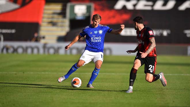 Trực tiếp bóng đá Bournemouth - Leicester City: Vỡ vụn cuối trận (Hết giờ) - 8