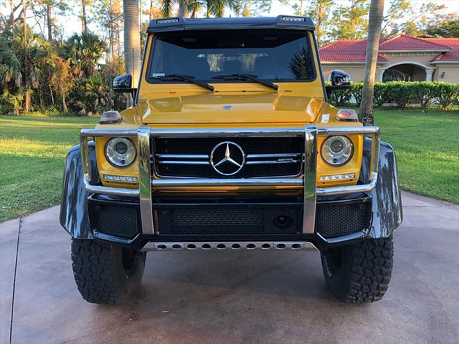 Cận cảnh quái thú Mercedes-Benz G63 AMG 6x6 độc nhất tại VN lăn bánh trên phố - 4