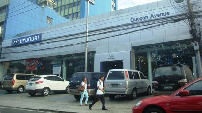 Đại lý Hyundai Quezon Avenue ở thủ đô Manila (Philippines)