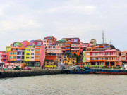Du lịch - Làng chài sặc sỡ ở Trung Quốc được ví như “tiểu Hy Lạp”