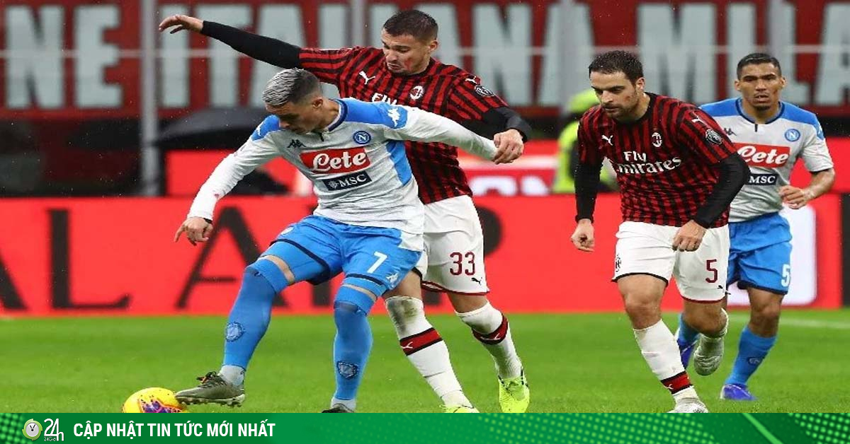 Video highlight trận Napoli - AC Milan: Đại tiệc 4 bàn, penalty định đoạt