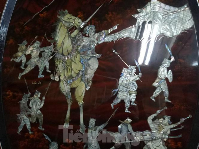 Hình ảnh vua Quang Trung ra trận&nbsp;