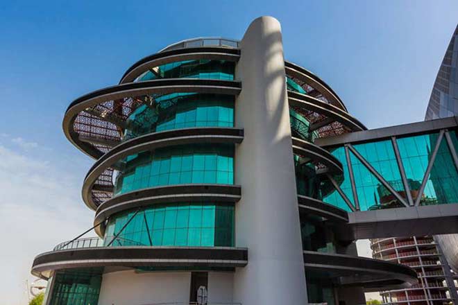 Một góc của sân Khalifa International