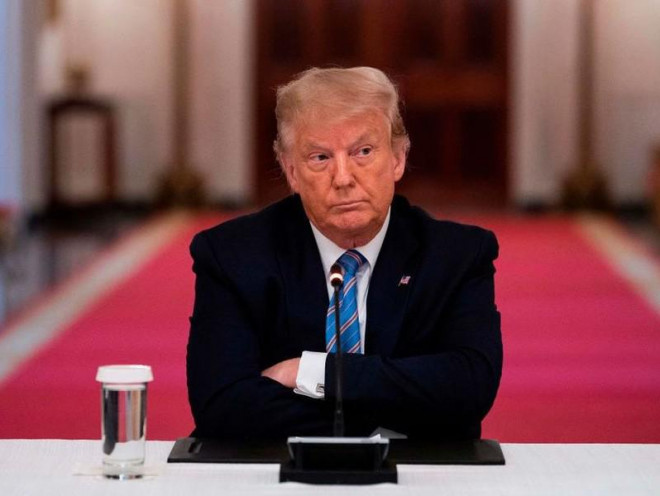 Tổng thống Mỹ Donald Trump. Ảnh: JIM WATSON/GETTY IMAGES