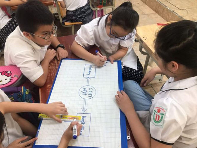 Cả nhóm cùng góp sức