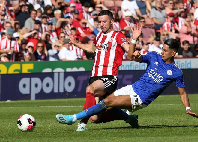 Trực tiếp bóng đá Leicester City - Sheffield United: Henderson 2 lần cản phá Barnes - 24